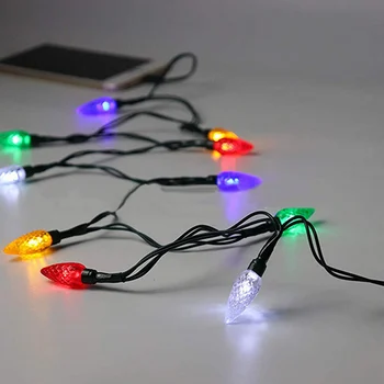 Linksmų Kalėdų Šviesos diodų (Led) Usb Įkrovimo Kabelis Įkroviklio Laidą su LED žibintai, patalpų Apdaila Nakties Šviesa 