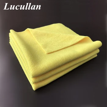 Lucullan Premium Pasirinkite Detailers Minkštas Edgeless Mikropluošto Pearl Rankšluostį Poliravimui, Vaško Pašalinimas