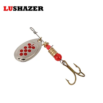 Lushazer spinnerbait 3g-4.2 g šaukštu suvilioti žvejybos wobblers karpių žvejybos reikmenys iscas artificiais para pesca leurre peche žuvys