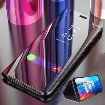 Luxury Smart Veidrodis, Flip Case For Asus Zenfone Max Pro M2 ZB631KL ZB630KL Padengti Fundas