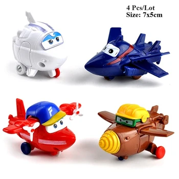 Lėktuvo žaislas tortas topper, vaikams, vaikų, kūdikių šalies prekių super sparnus gimtadienio robotas žaislas sraigtasparnis cupcake rėžtuvės