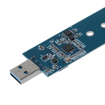 M. 2 į USB Adapteris B Klavišą M. 2 SMA Adapteris USB 3.0 prie 2280 M2 NGFF SSD Disko Adapteris Keitiklis SSD Reader Kortelės Aukštos Kokybės