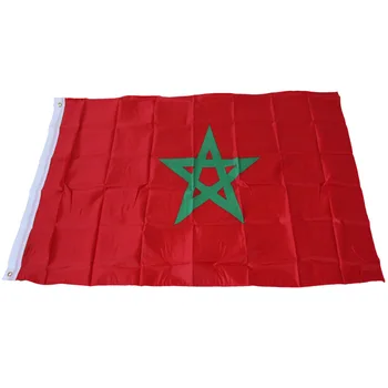 MA MAR Maroko Karalystės Vėliava 90X150cm Kabo valstybinė Vėliava