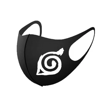 Mados Anime Naruto Akatsuki Uchiha Itachi Sharingan Cosplay Kaukės Konoha Kakashi Paaugliams Medvilnės Pusę Veido Kvėpuojantis naujas Kaukė