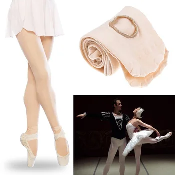 Mados Dizaino Moterų, Mergaičių Šokėja Minkštas Dėvėti Baleto Šokių Kojinės Besiūlis Triko Šokių Kojinės Sportinės Aprangos Priedai
