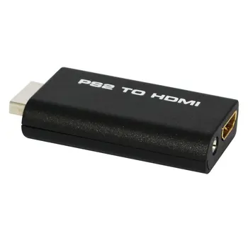 Mados HDV-G300 PS2 HDMI 480i/480p/576i Audio Video Converter Adapteris, 3,5 mm Garso Išvesties Palaiko Visus PS2 Ekranas Mod