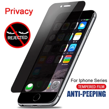 Magija Privatumo Anti-Spy Ekrano apsaugos iPone 12 11 Pro Max Mini 9H Grūdintas Stiklas 