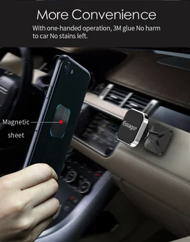 Magnetinio Automobilinis Telefono Laikiklis iPhone 