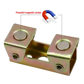 Magnetinio V-tipo Gnybtai, V-formos Magnetiniai Suvirinimo Turėtojas Suvirinimo Rungtynių Reguliuojamas Magnetinis V-Trinkelės, Stiprios Rankos Įrankis