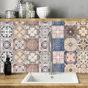 Marokas Vonios kambarys Lipni, Mozaikos Plytelių Lipdukas Vandeniui Virtuvės Backsplash Sienos Lipdukas 
