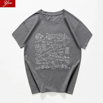 Matematika, Formulės, Mokslo marškinėlius moterims Medvilnės Kūrybos juokinga T-Shirt cool Vasaros Naujovė Tee marškinėliai Homme GEEK Viršuje Tee moterims, drabužiai