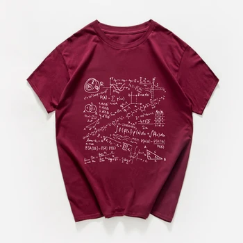Matematika, Formulės, Mokslo marškinėlius moterims Medvilnės Kūrybos juokinga T-Shirt cool Vasaros Naujovė Tee marškinėliai Homme GEEK Viršuje Tee moterims, drabužiai