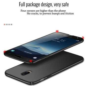 Matinis Atveju, Samsung Galaxy A8 A6 2018 Plus A3 A5 A7 2016 2017 A320 J4 J6 J8 Pastaba 10 9 8 S8 S9 Plonas Plastikinis Sunku Telefono Dangtelį