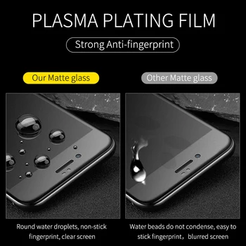 Matinis Matinio stiklo Keramikos Filmas Xiaomi Mi Poco X3 NFC Poco M3 10 Lite 8 9 SE Ekrano Apsaugų, Stiklo Redmi Pastaba 9t A3 A2 Lite