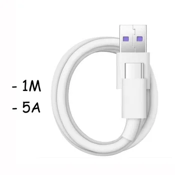 Max 5A USB C Tipo Kabelis Greito Įkrovimo Duomenų Perdavimo USB Kabeliai, 