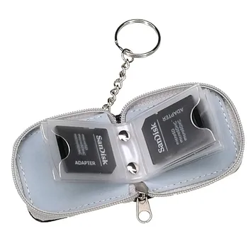 Mažas Mini Atminties Kortelę Atveju Mielas Micro SD TF Nano SIM Flash Kortelės Turėtojas Vyrai Moterys Nešiojamų Nešiojimo kišenėje Laikymo Maišelis Vyras