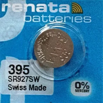 MAŽMENINĖS prekybos BrandNew Renata ILGALAIKIS 395 SR927SW LR57 LR927 7 TG Žiūrėti Baterijos Mygtuką Moneta Ląstelių Šveicarijos padaryti Originalus
