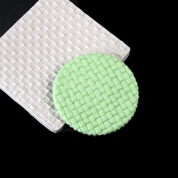 Megztinis modelio mezgimo tekstūros silikono formos 