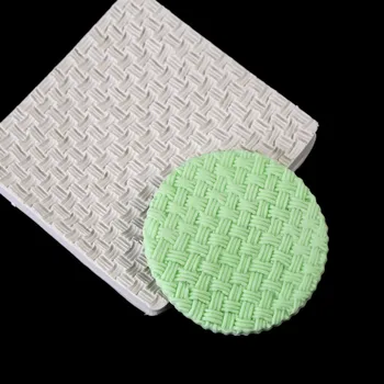 Megztinis modelio mezgimo tekstūros silikono formos 