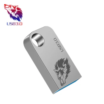 Metalo mini 32GB pendrive metalo USB flash drive 4gb 8gb 16GB 32GB 64GB 128GB pen ratai USB2.0 mažytė memory stick U Disko cle usb