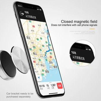 Metalo Plokštė Magnetinis Automobilinis Telefono Laikiklis Xiaomi 