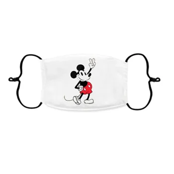 Mickey Mouse veidui Pm 2.5 Filtras Suaugusiųjų Animacinių filmų Minnie Skalbti Anti-rūko Burną Daugkartinio naudojimo Animacinių filmų Kaukė Disney Apdaila