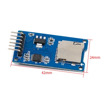 Micro SD Saugojimo Plėtros Valdybos Micro SD TF Atminties Kortelės Shield Modulis SPI Už Arduino Skatinimo