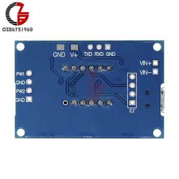 Micro USB DC 2CH Reguliuojamas PWM Signalo Generatoriaus darbo Ciklas Impulso Dažnių Modulis, Skaitmeninis LED Ekranas Vamzdis DC 5V (12V 24V 