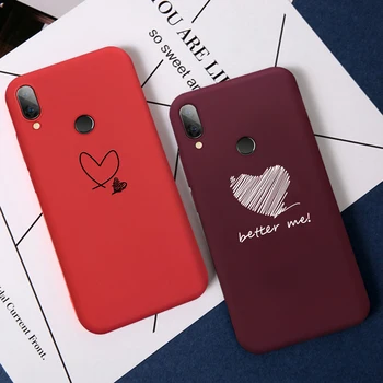 Mielas Animacinių filmų Dažytos TPU Case For Xiaomi Redmi Pastaba 9 s 7 8 5 Pro 7A Silikono Matinis Minkštas Telefono Dangtelis Redmi 9 Pastaba Pro Max