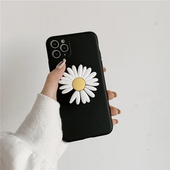 Mielas Daisy Gėlių Stovas Telefoną Atveju Huawei P Smart 2020 