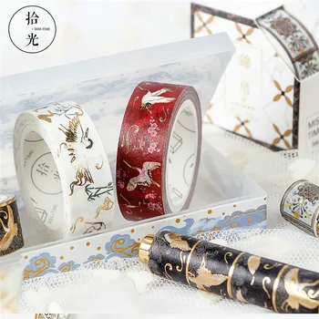 Mielas Kinų stiliaus serijos spalvos glazūra modelis Kvapų Washi Tape kalėdų Dekoratyvinis Lipnia Juosta scrapbooking raštinės reikmenys
