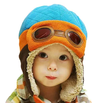 Mielas Kūdikis Žiemos Skrybėlę Kūdikių Piloto Kepurė Vaikams Cool Baby Berniukams, Mergaitėms, Vaikams, Žiemą Šilta Vaikams, Megztos Kepurės Bžūp 0-48 Mėnesį