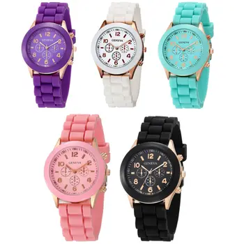 Mielas Violetinė Dial 2020 Naujas Stytle Moterų Žiūrėti Silikono Watchband Analoginis Moterų Sporto Kvarcinis Laikrodis relojes para mujer