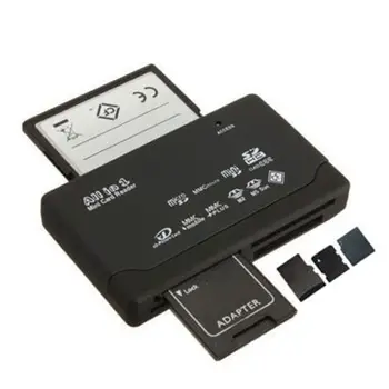 Mini Atminties Cardreader Viskas Viename Kortelių Skaitytuvą, USB 2.0 480Mbps Kortelių Skaitytuvas TF MS, M2, XD PLG Micro SD Reader Carder