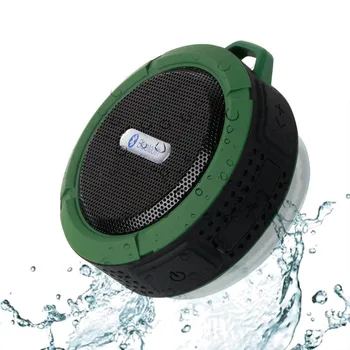 Mini Bluetooth Plastiko Nešiojamą Belaidį Garsiakalbį Skambučiams Laisvų Rankų Įranga Atspari Vandeniui Dušai, Vonios Kambarys, Prastas,Automobilių, Beach & Outdoo