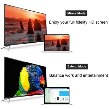 Mini Displayport Į HDMI Suderinamus 4k 1080P Kabelis Projektorius TV Projetor DP Display Port 1.4, Skirtas 
