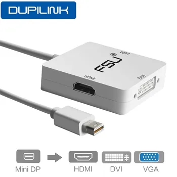 Mini DP, HDMI DVI VGA Kabelis mini displayport HDMI VGA 