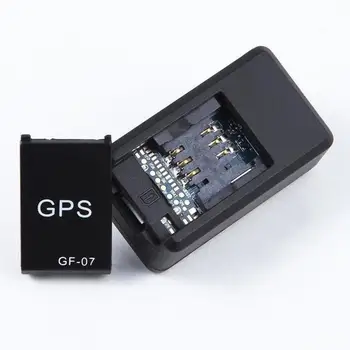 Mini GF-07 GPS Mini GPS Ilgo Laukimo Magnetinio SOS Kreipiamojo Prietaiso Diktofonas Sekimo Aptikimo Sistemų Mini Bike GPRS Seklys