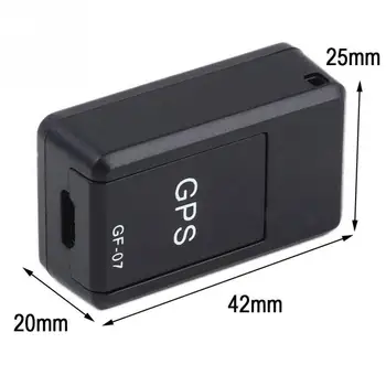 Mini GF-07 GPS Mini GPS Ilgo Laukimo Magnetinio SOS Kreipiamojo Prietaiso Diktofonas Sekimo Aptikimo Sistemų Mini Bike GPRS Seklys