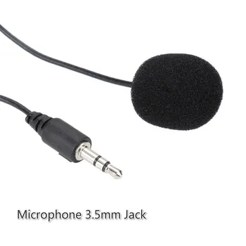 MINI Specialistų Automobilių Garso Mikrofonas (3,5 mm Jack Plug Mic Stereo Mini Laidines Išorinis Mikrofonas Įrašymo PC Išmaniųjų Telefonų