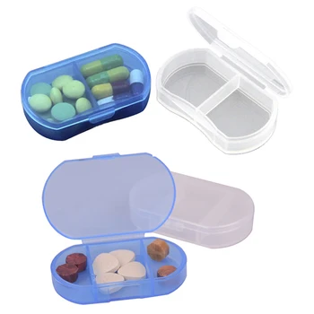 Mini Tabletes, Dėžutę Narkotikų Kelionės Daliklis Nešiojamų Mėlyna Įrankis 3 Tinklų Medicina Tablet Savaitę Moteriška Skrybėlaitė Atveju Konteineris Organizatorius Sveikatos Priežiūros