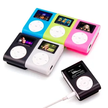 Mini USB Įrašą MP3 Grotuvas, LCD Ekranas Parama 32GB Micro SD TF Kortelė Palaiko USB 2.0/1.1 anglų, Kinų Naują MP3 Grotuvą
