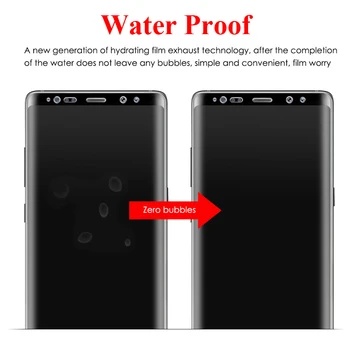 Minkšta Stiklo Samsung Galaxy Note 9 Screen Protector Note8 TPU Sansung Ne 8 Hidrogelio Note9 Plėvelė, Apsauginės Not9 Sumsung Not8