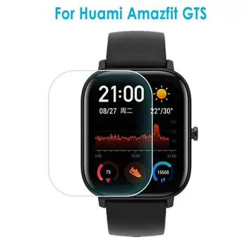 Minkštas Apsauginis Stiklas Huami Amazfit GTS smartwatch Visiškai Padengti Grūdinto Stiklo Screen Protector Nulio Įrodymas, Plėvelės smart grupė