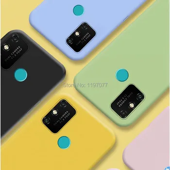 Minkštas gaubtas, skirtas Samsung galaxy M31S skaidrus atveju aišku, saldainiai, matinės kietos raudona mėlyna TPU soft telefonas shell 