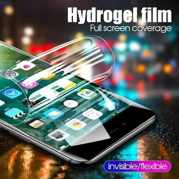 Minkštas Hidrogelio Filmas Motorola Moto Viena Vizija Veiksmų Zoom Macro Z4 Žaisti Jėga G7 Plius G6 E6s G8 Galia Lite Screen Protector