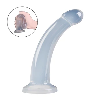 Minkštas Pienelis Analinis Dildo Butt Plug Realistiškas Penis su Galinga Siurbimo Iki Strapon Dirbtinis Penis Penis Žaislas, skirtas Suaugusiųjų Sekso Žaislai