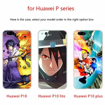 MLLSE Animacinių filmų Anime Naruto, Sasuke Atveju Silikono Minkštos TPU Padengti Huawei 30 P40 P20 Pro P9 P10 Lite P Smart Z 2020 m.