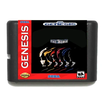 MMPR Filmą NTSC-JAV 16 bitų MD Žaidimo Kortelės Sega Mega Drive Genesis
