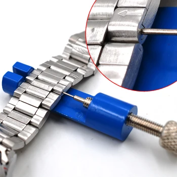 MNWT Žiūrėti Dirželio Įtempiklis Metalo Reguliuojamas Žiūrėti Band Apyrankę Nuorodą Pin Valiklis Taisymo Įrankis Atidarytuvas Remonto Watchmaker Įrankis